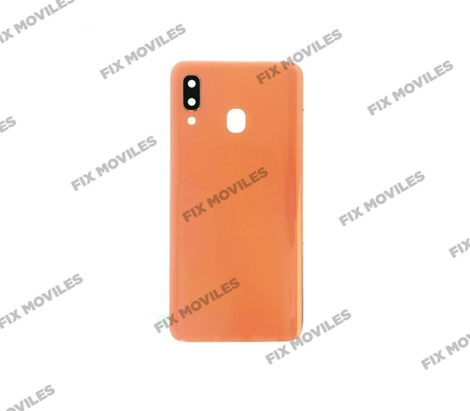 Tapa Trasera Samsung A40 A405 Naranja con Lente Tapa Trasera Samsung A40 A405 Naranja con Lente - Image 1