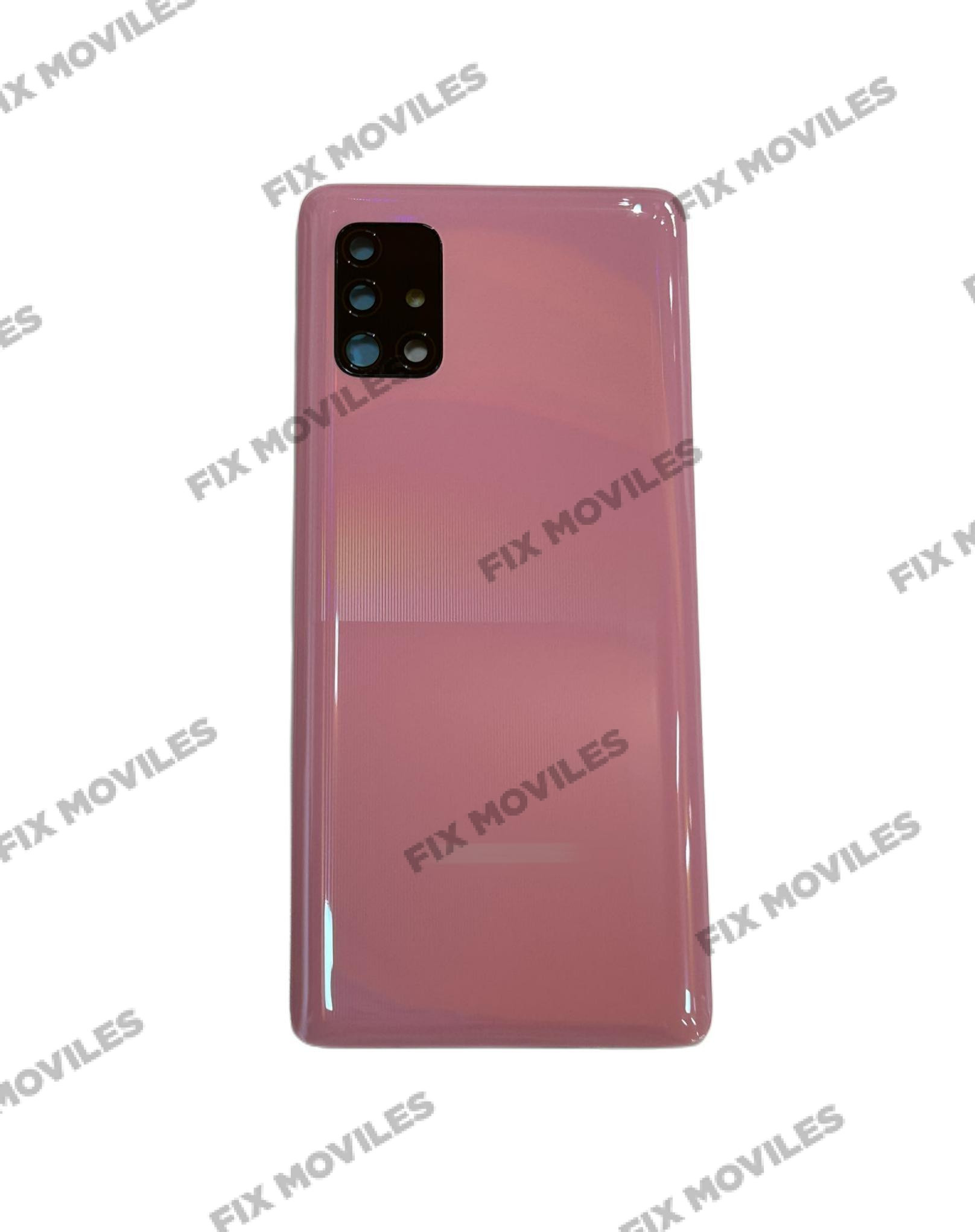 Tapa Trasera Samsung A51 5G A516F Rosa con Lente Tapa Trasera Samsung A51 5G A516F Rosa con Lente - Image 1