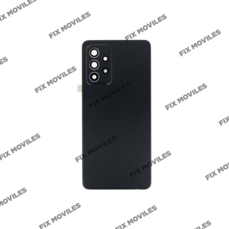 Tapa Trasera Samsung A72 4G A725F / A72 5G A726B Negra con Lente Tapa Trasera Samsung A72 4G A725F / A72 5G A726B Negra con Lente - Image 1