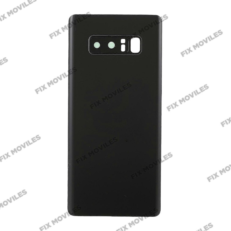 Tapa Trasera Samsung Note 8 N950F Negra con Lente Tapa Trasera Samsung Note 8 N950F Negra con Lente - Image 1