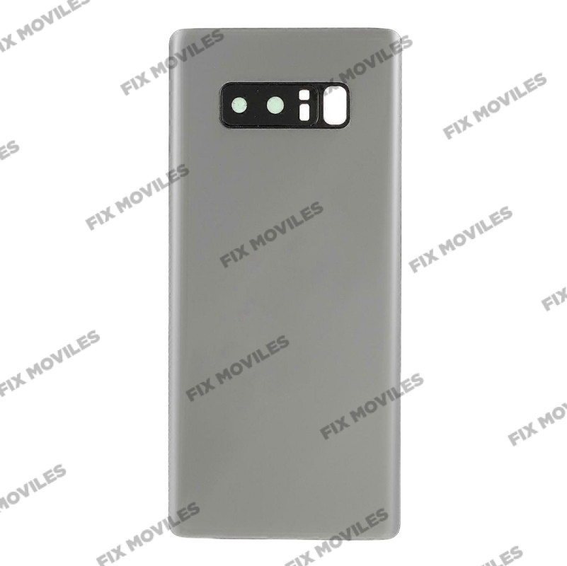 Tapa Trasera Samsung Note 8 N950F Plateada con Lente Tapa Trasera Samsung Note 8 N950F Plateada con Lente - Image 1