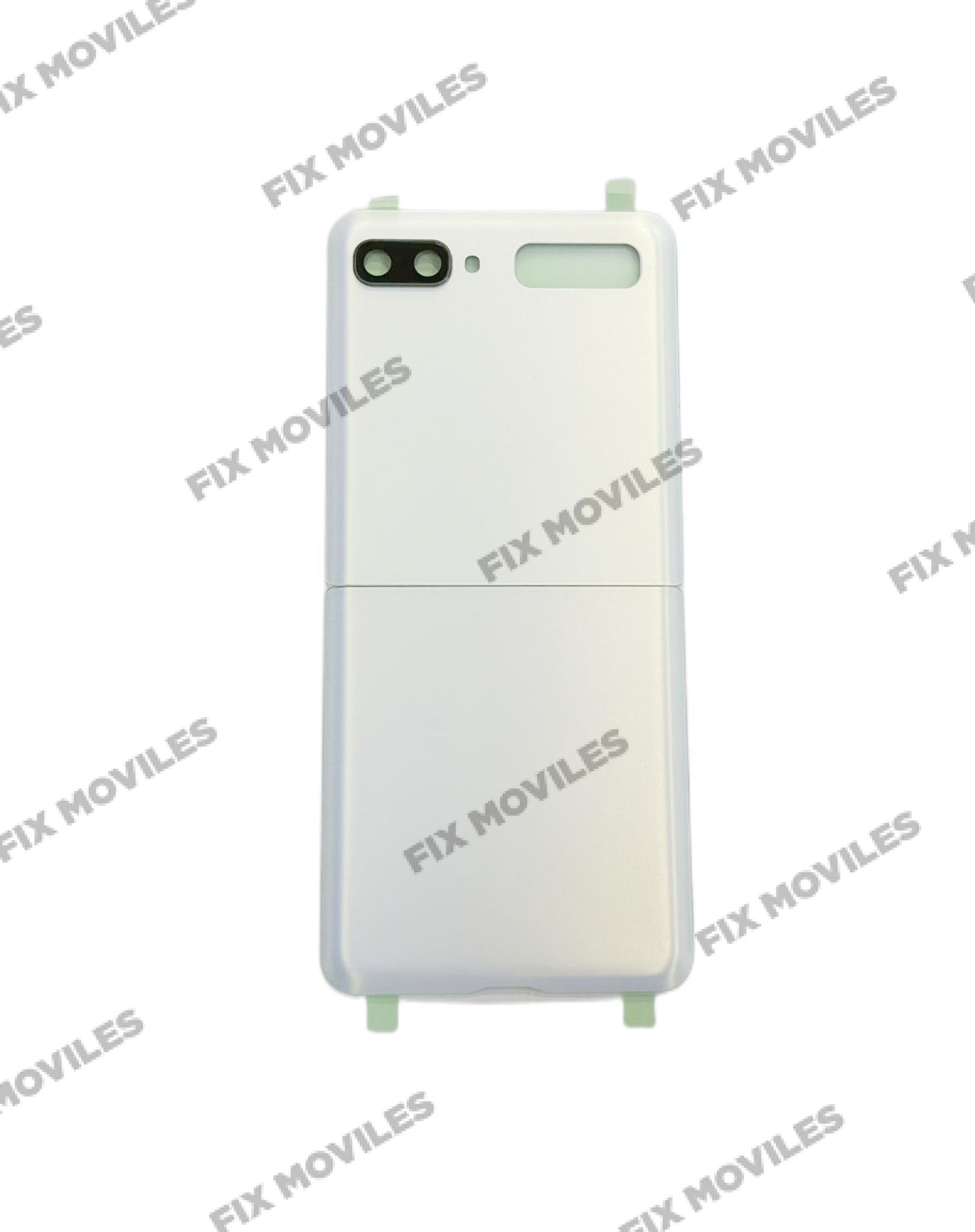 Tapa Trasera Samsung Z Flip 2 Blanco con Lente ORI Tapa Trasera Samsung Z Flip 2 Blanco con Lente ORI - Image 1