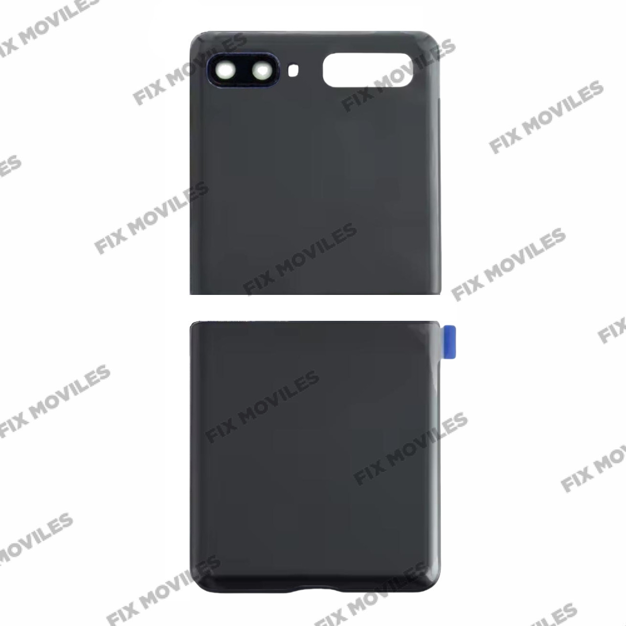 Tapa Trasera Samsung Z Flip Negra con Lente EXCELLENT Tapa Trasera Samsung Z Flip Negra con Lente EXCELLENT - Image 1