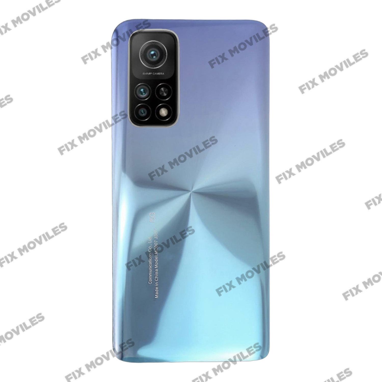 Tapa Trasera Xiaomi Mi 10T 5G / Mi 10T Pro 5G Azul con Lente OEM Tapa Trasera Xiaomi Mi 10T 5G / Mi 10T Pro 5G Azul con Lente OEM - Image 1