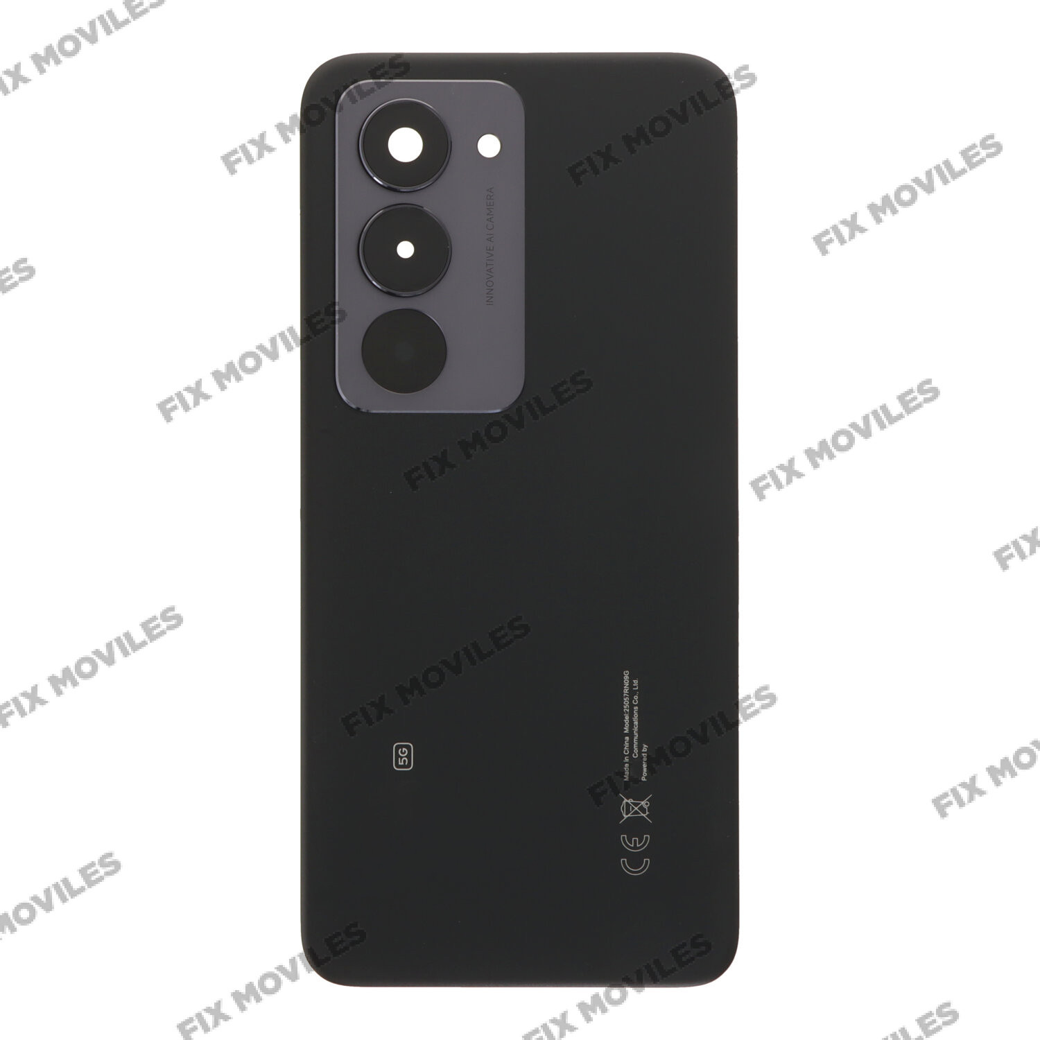 Tapa Trasera para Redmi 15 5G Negro con Lente EXCELLENT Tapa Trasera para Redmi 15 5G Negro con Lente EXCELLENT - Image 1
