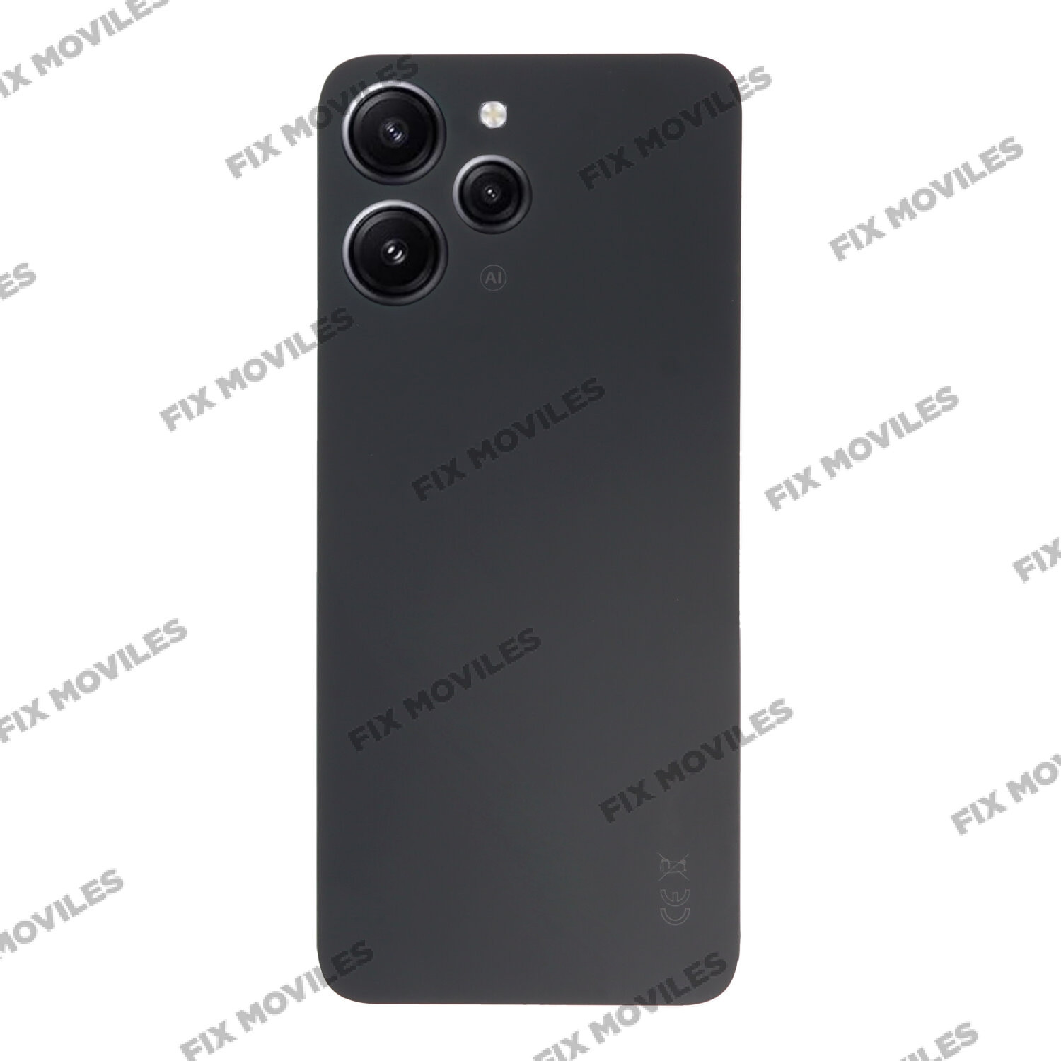 Tapa Trasera para Xiaomi Redmi 12 4G Negra con Marco OEM Tapa Trasera para Xiaomi Redmi 12 4G Negra con Marco OEM - Image 1