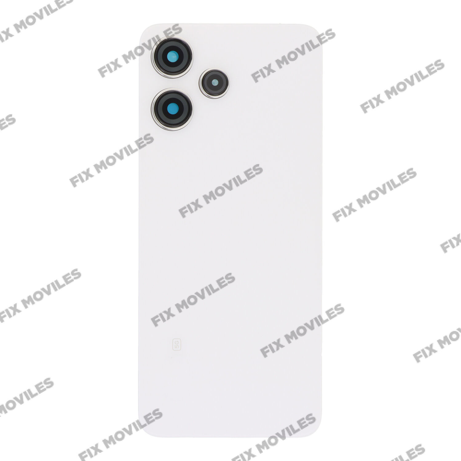 Tapa Trasera para Xiaomi Redmi 12 5G Blanco con Lente OEM Tapa Trasera para Xiaomi Redmi 12 5G Blanco con Lente OEM - Image 1
