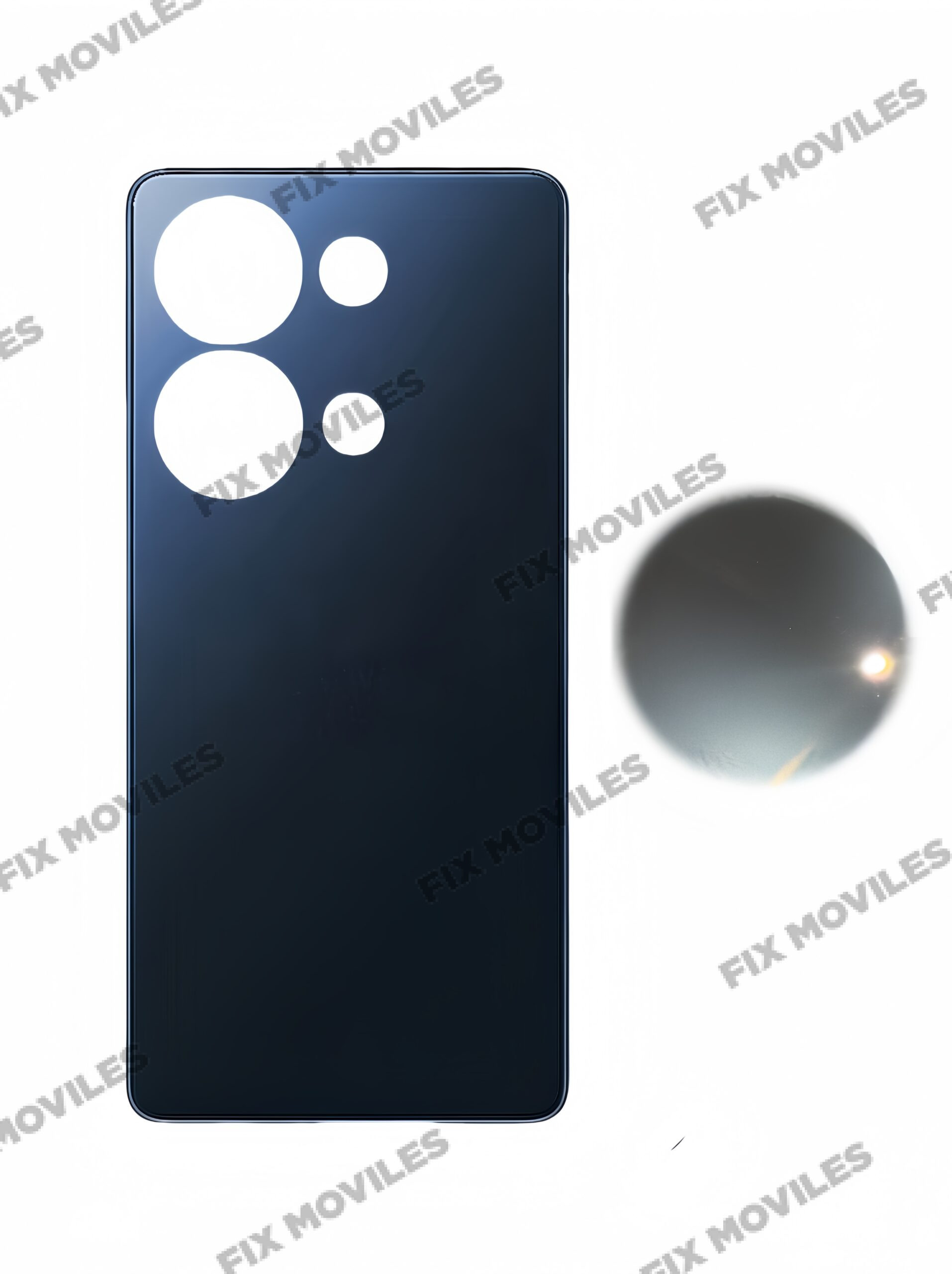 Tapa Trasera para Xiaomi Redmi Note 13 Pro 4G Negro EXCELLENT Tapa Trasera para Xiaomi Redmi Note 13 Pro 4G Negro EXCELLENT - Image 1
