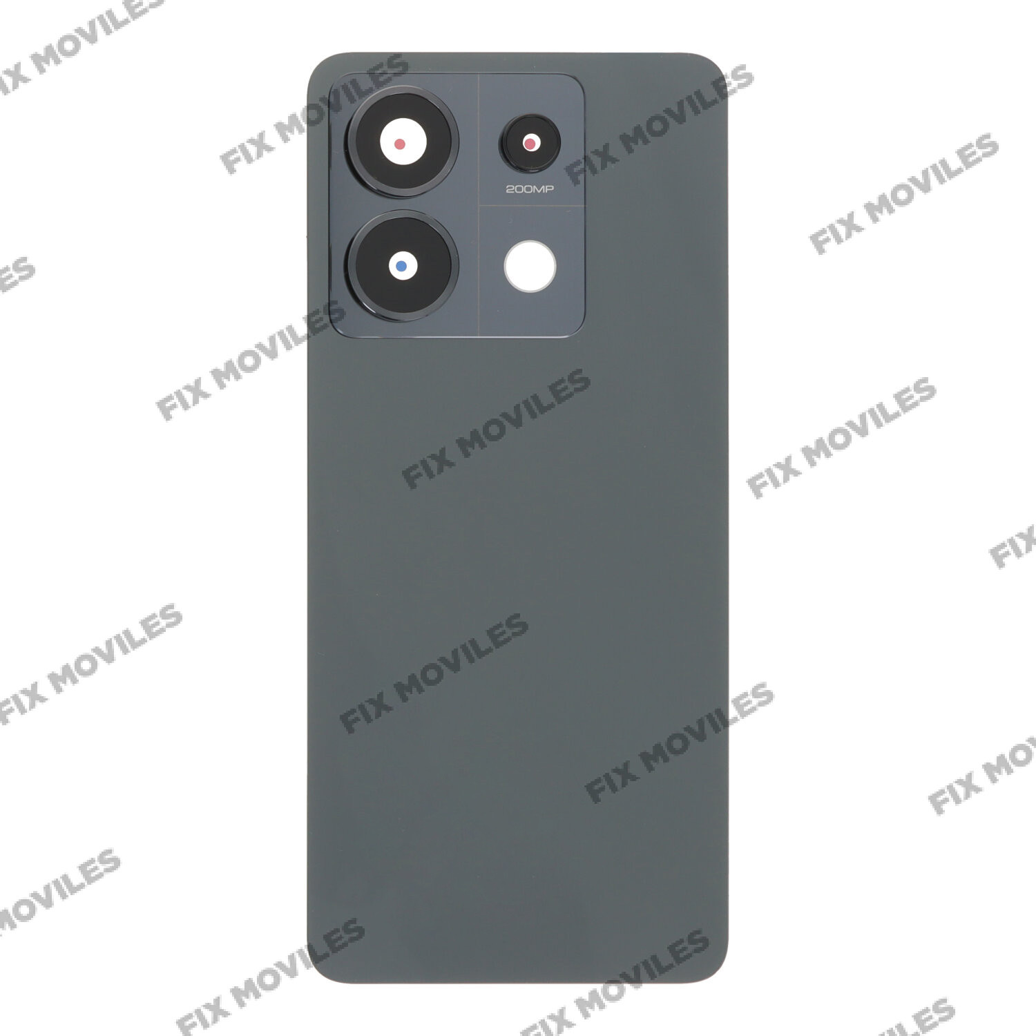 Tapa Trasera para Xiaomi Redmi Note 13 Pro 5G Negro con Lente EXCELLENT Tapa Trasera para Xiaomi Redmi Note 13 Pro 5G Negro con Lente EXCELLENT - Image 1