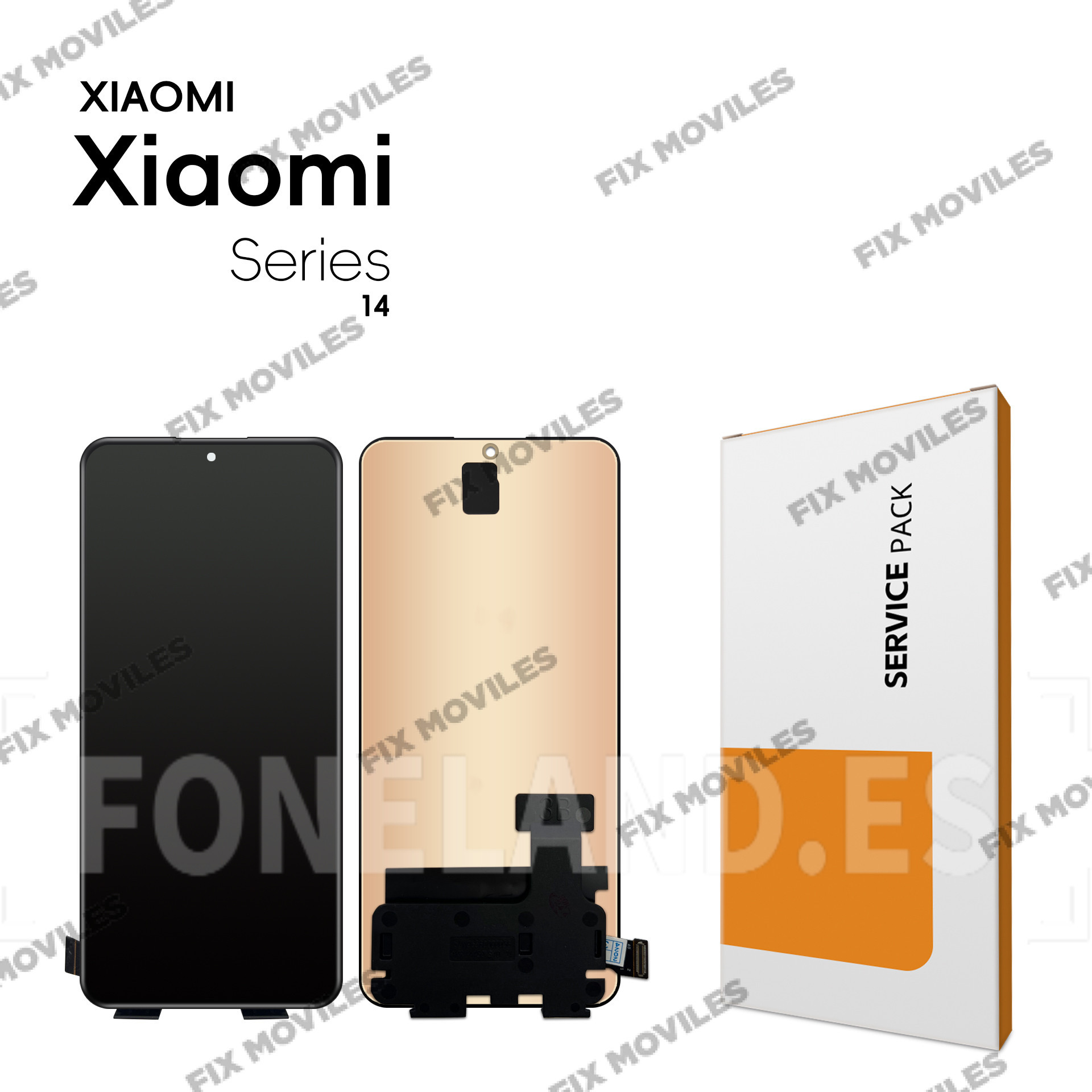 Pantalla XiaoMi Mi 14 5G (2023) (23127PN0CC, 23127PN0CG) Sin Marco SERVICE PACK Pantalla XiaoMi Mi 14 5G (2023) (23127PN0CC, 23127PN0CG) Sin Marco SERVICE PACK - Image 1