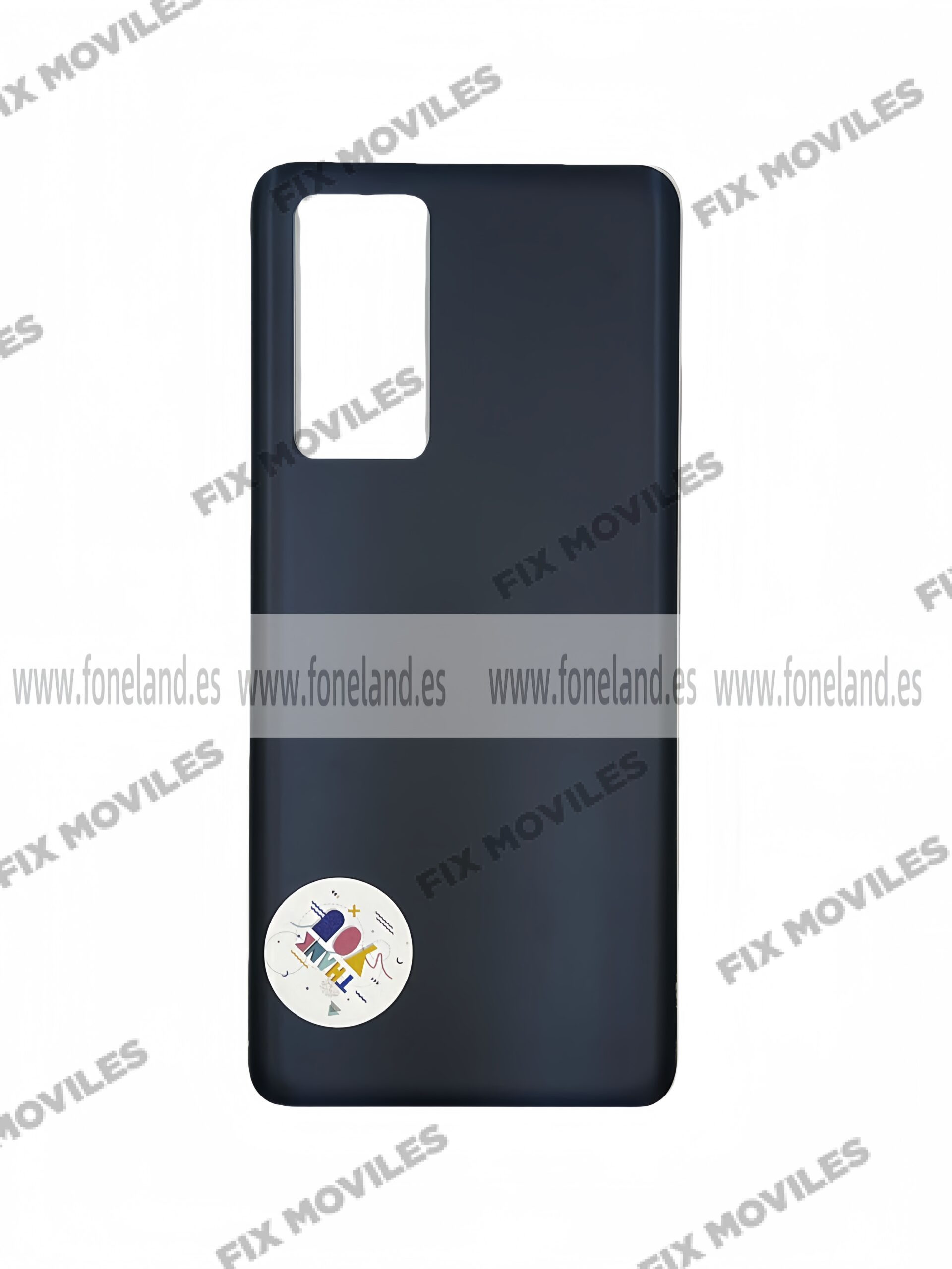 Tapa Trasera para Xiaomi Mi 12 Pro 5G Negra Tapa Trasera para Xiaomi Mi 12 Pro 5G Negra - Image 1