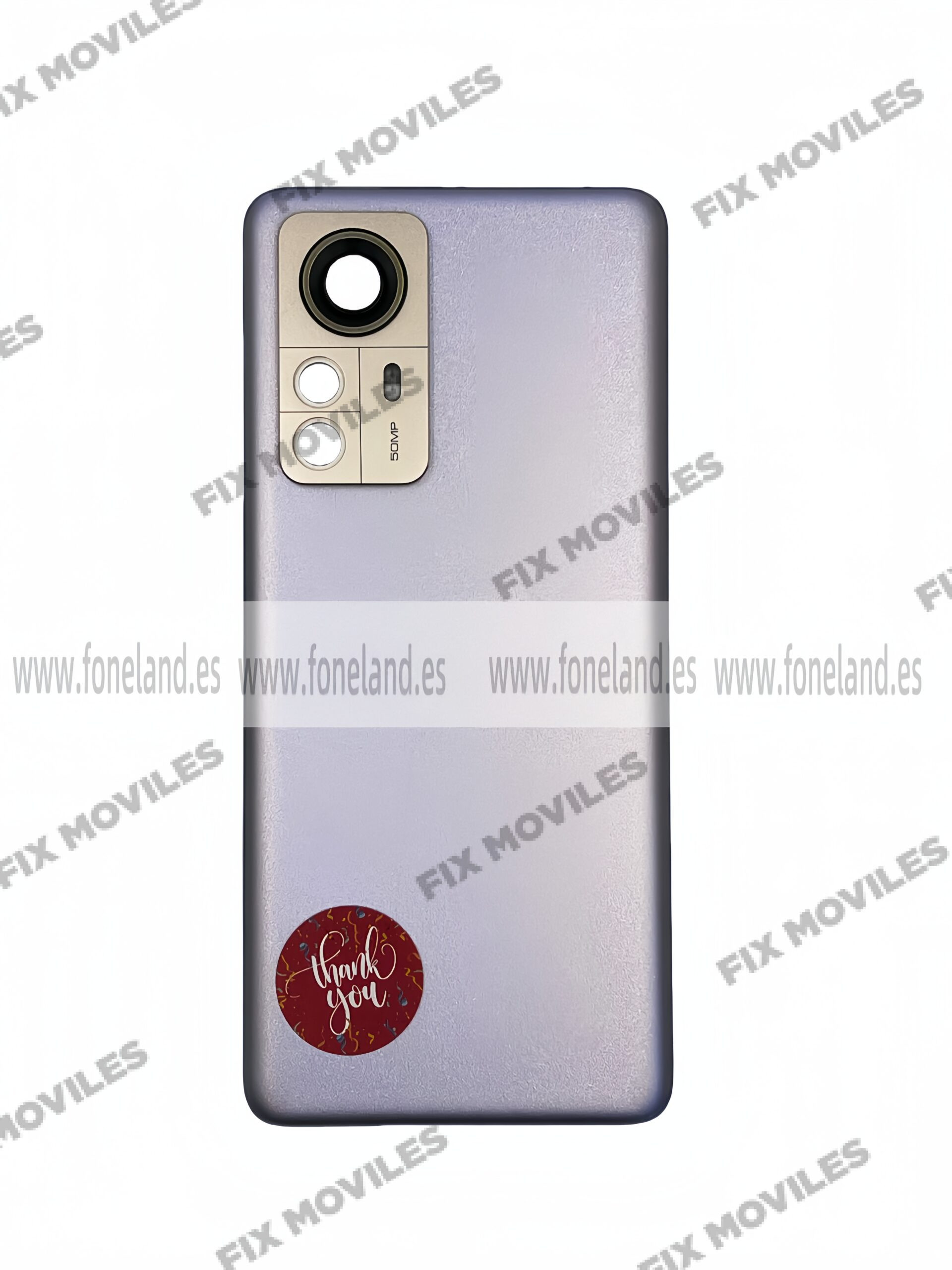 Tapa Trasera para Xiaomi Mi 12 Pro 5G Lila con Lente Original Tapa Trasera para Xiaomi Mi 12 Pro 5G Lila con Lente Original - Image 1
