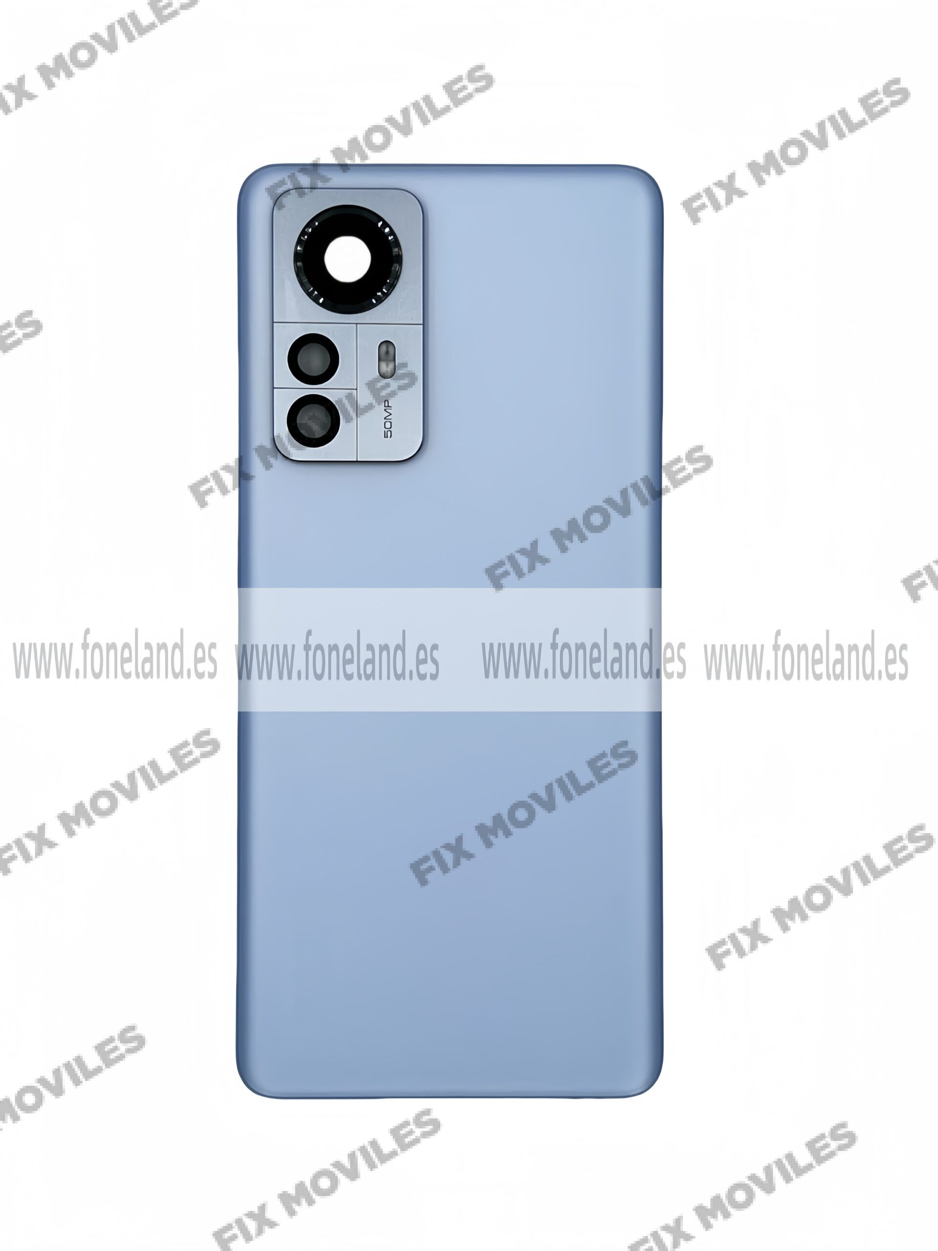 Tapa Trasera para Xiaomi Mi 12 Pro 5G Azul con Lente Original Tapa Trasera para Xiaomi Mi 12 Pro 5G Azul con Lente Original - Image 1