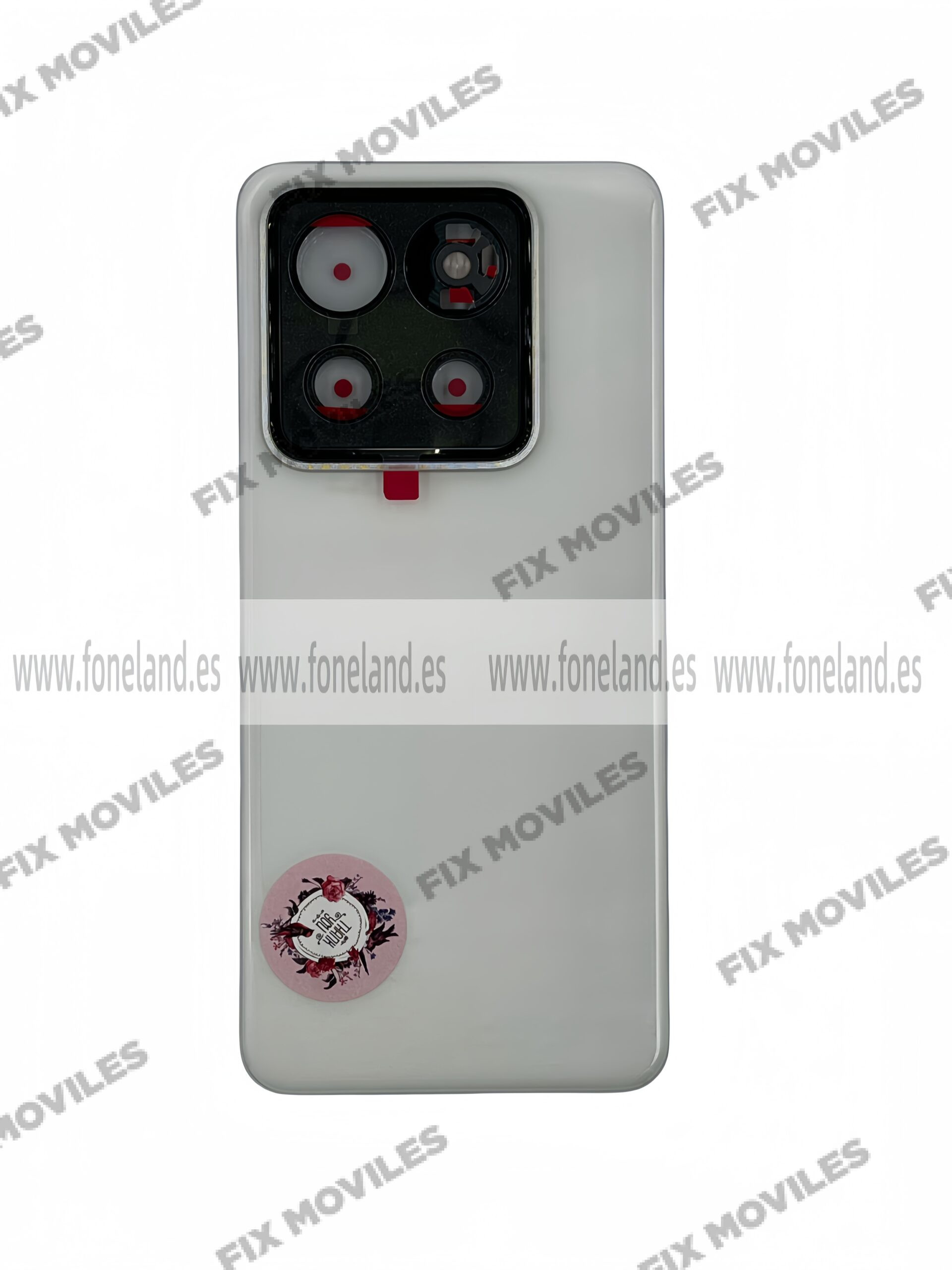 Tapa Trasera Para Xiaomi Mi 14 Pro Plata con Lente EXCELLENT Tapa Trasera Para Xiaomi Mi 14 Pro Plata con Lente EXCELLENT - Image 1