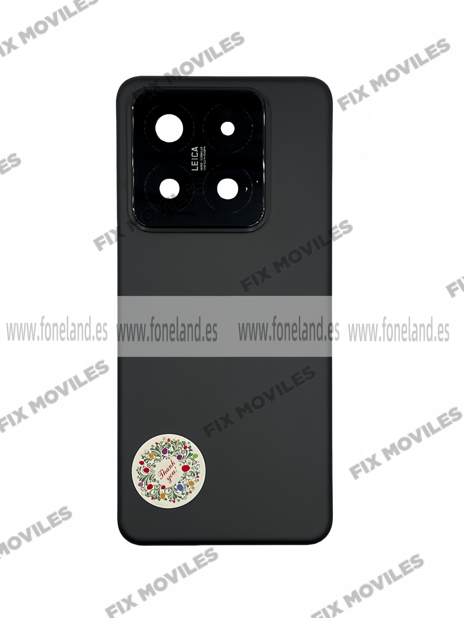 Tapa Trasera Para Xiaomi Mi 14 Pro Negra con Lente EXCELLENT Tapa Trasera Para Xiaomi Mi 14 Pro Negra con Lente EXCELLENT - Image 1