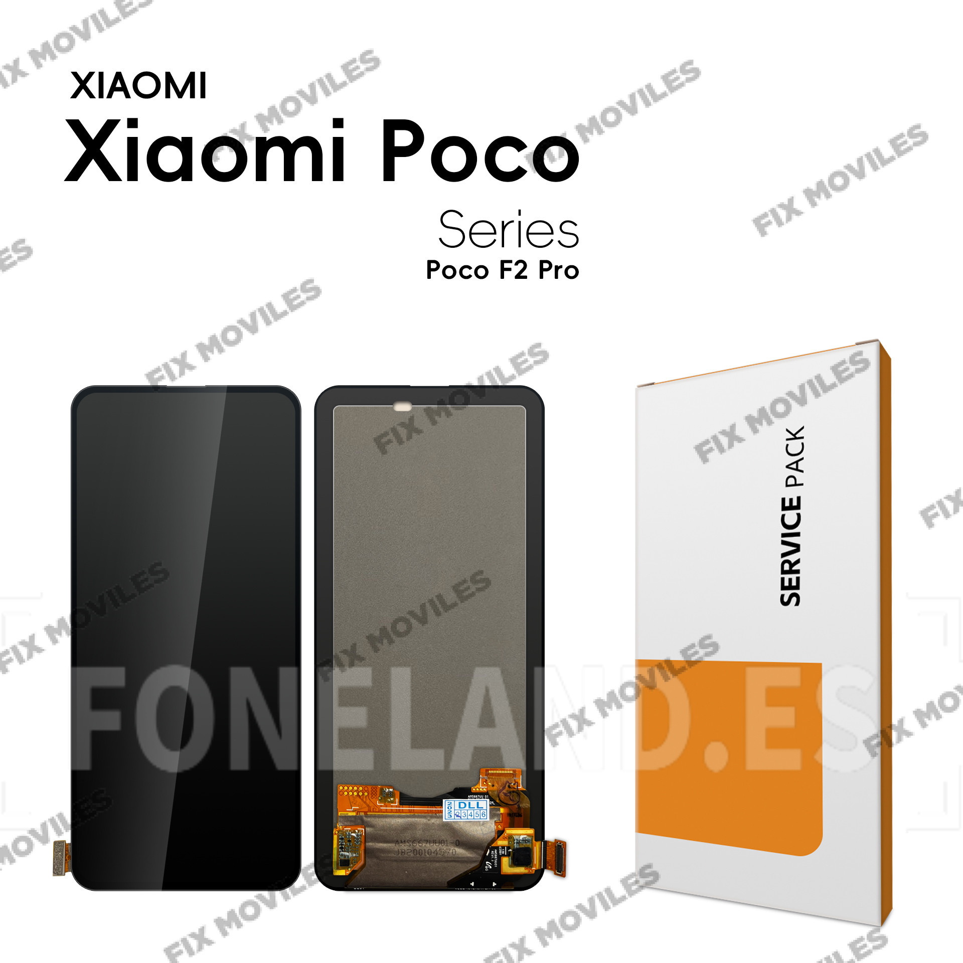 Pantalla Xiaomi Poco F2 Pro Negra Completa LCD+Tactil SERVICE PACK Pantalla Xiaomi Poco F2 Pro Negra Completa LCD+Tactil SERVICE PACK - Image 1