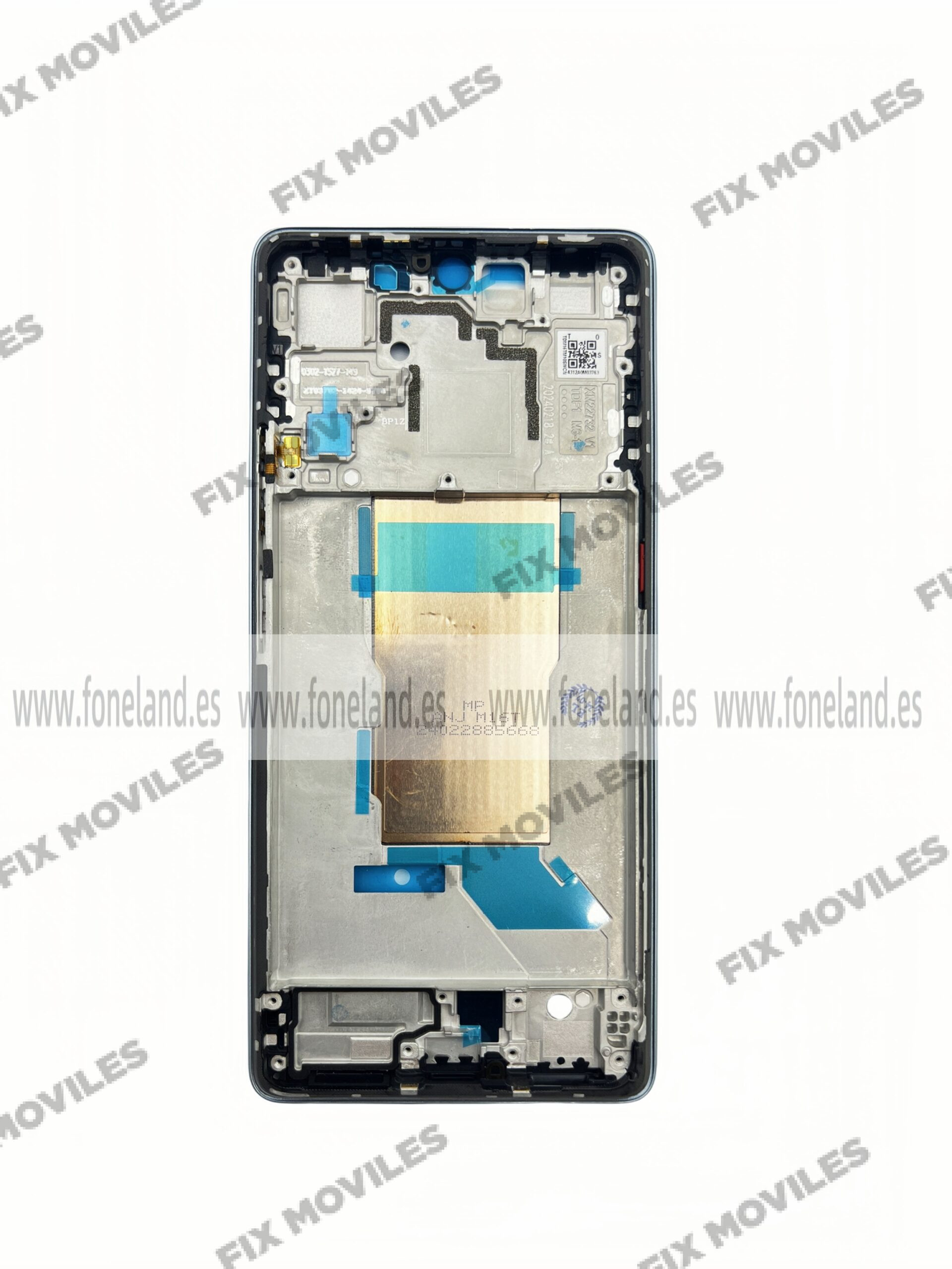 Carcasa Intermedia para Xiaomi Poco F5 Plata Carcasa Intermedia para Xiaomi Poco F5 Plata - Image 1