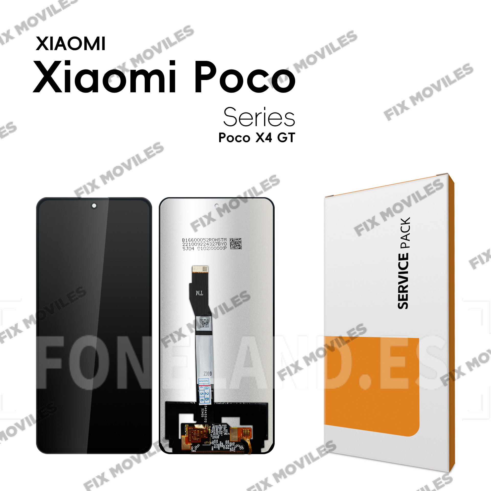 Pantalla Xiaomi Redmi Note 11T Pro / Note 11T Pro Plus / Poco X4 GT Sin Marco LCD+Tactil Completo Pantalla Xiaomi Redmi Note 11T Pro / Note 11T Pro Plus / Poco X4 GT Sin Marco LCD+Tactil Completo - Image 1