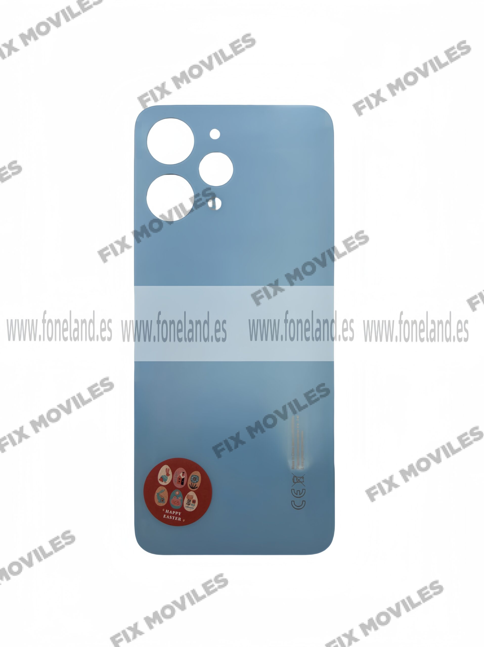Tapa Trasera para Xiaomi Redmi 12 4G Azul OEM Tapa Trasera para Xiaomi Redmi 12 4G Azul OEM - Image 1