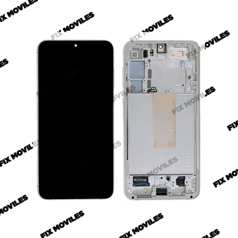Pantalla Samsung S23 Plus S916 Beige con Marco Completa SERVICE PACK Pantalla Samsung S23 Plus S916 Beige con Marco Completa SERVICE PACK - Image 1